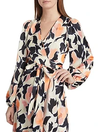 Blaire Floral Wrap Dress