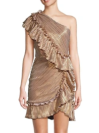 Metallic Mini Mercer Dress
