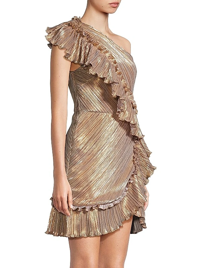 Metallic Mini Mercer Dress