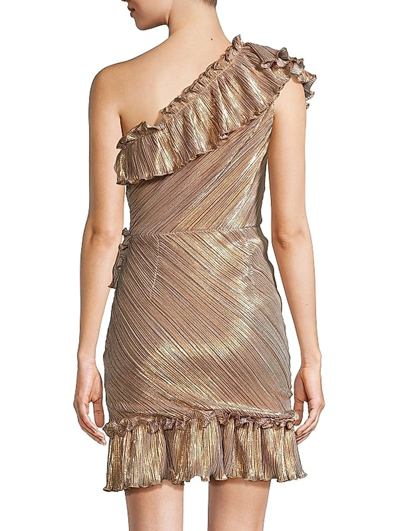 Metallic Mini Mercer Dress