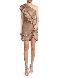 Metallic Mini Mercer Dress