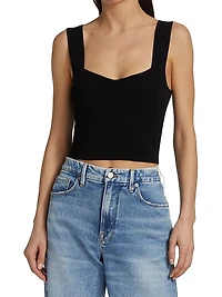 Jordana Knit Crop Top