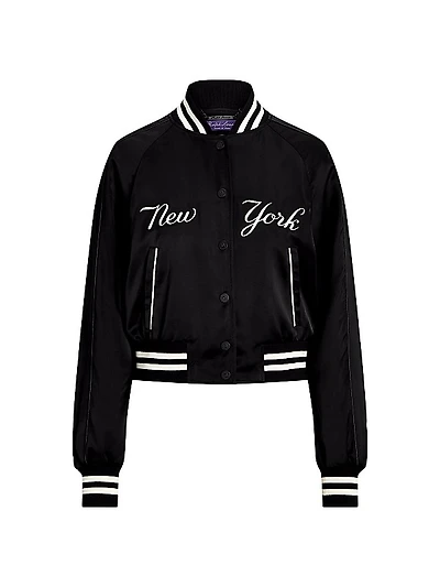 Parson Satin Bomber Jacket