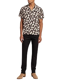 Persistance of Memory Gambler Printed Camp Shirt