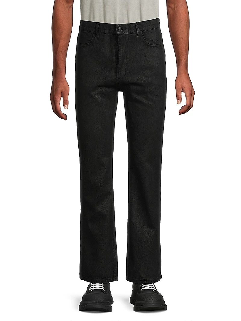 Persistence Of Memory Waxed Bootcut Jeans