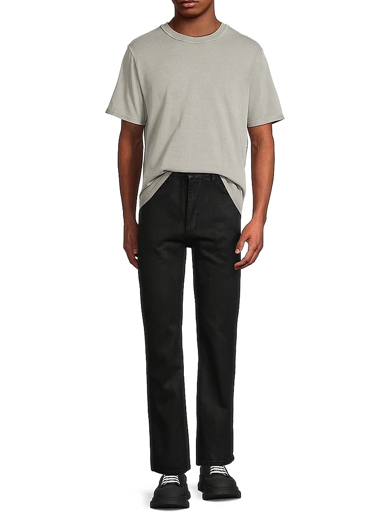 Persistence Of Memory Waxed Bootcut Jeans