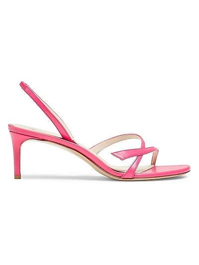 Tita 60MM Leather Slingback Sandals