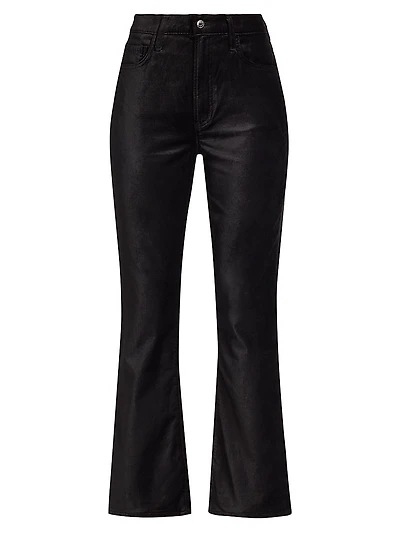 Nico Velvet Boot-Cut Trousers
