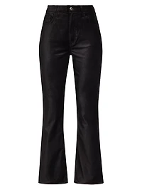 Nico Velvet Boot-Cut Trousers