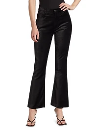 Nico Velvet Boot-Cut Trousers