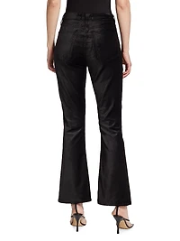 Nico Velvet Boot-Cut Trousers