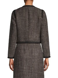 Tailored Wool Tweed Jacket