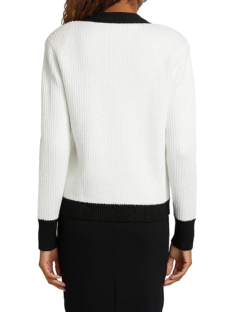 Jinny Sequin Knit Cardigan