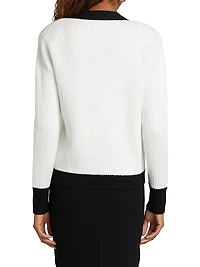 Jinny Sequin Knit Cardigan