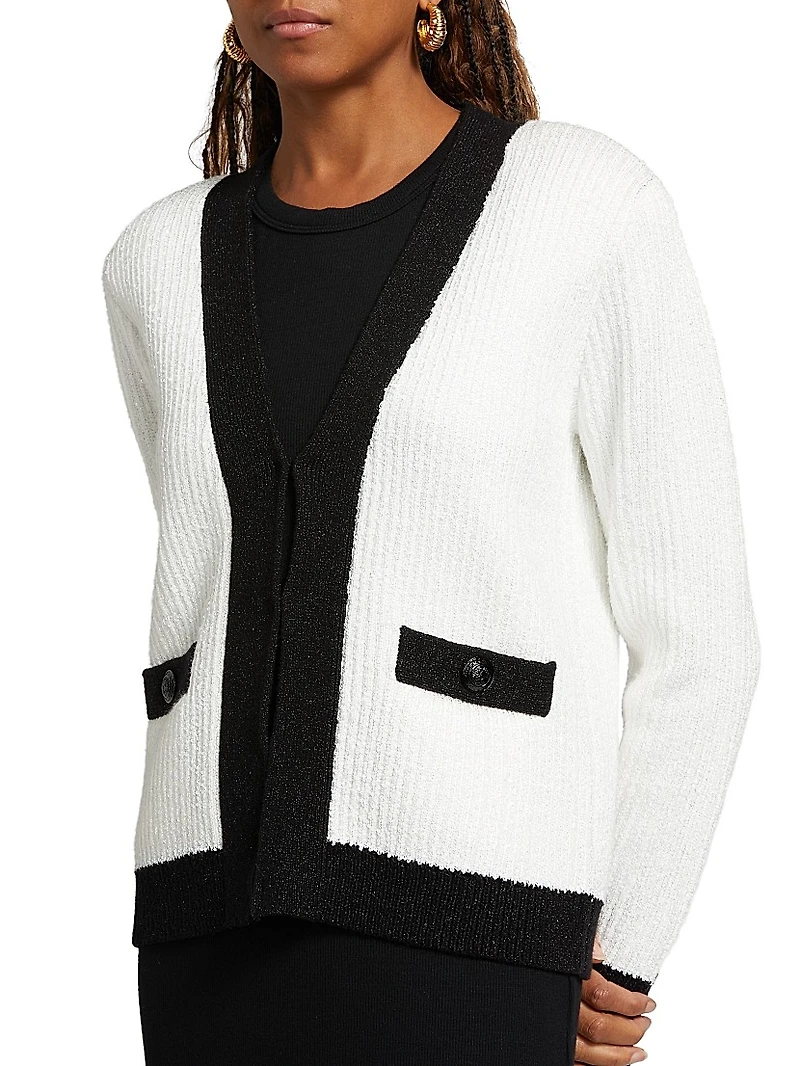 Jinny Sequin Knit Cardigan