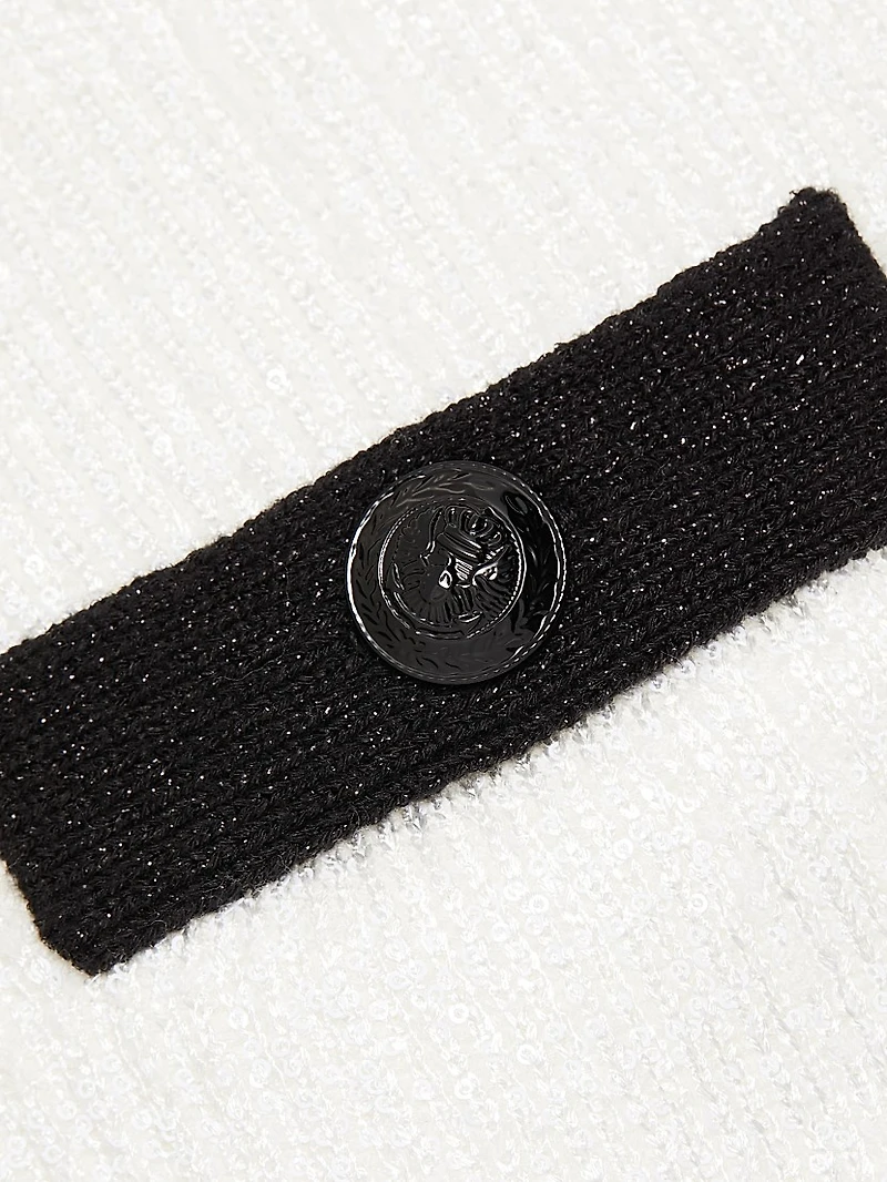 Jinny Sequin Knit Cardigan