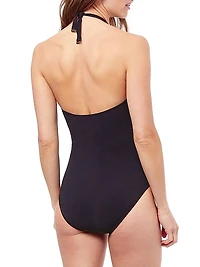 Rendez Vous Eyelet One-Piece Swimsuit