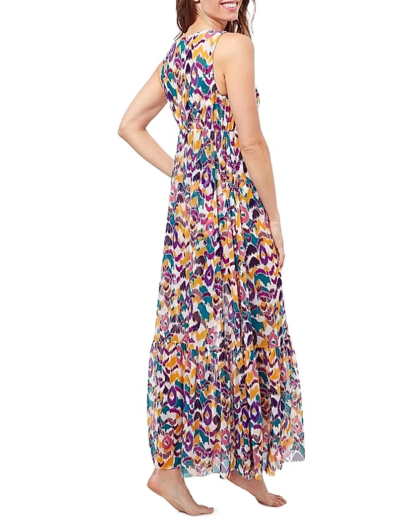 Echo Ikat Maxi Dress