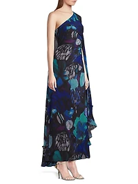 Abby Floral Chiffon Dress