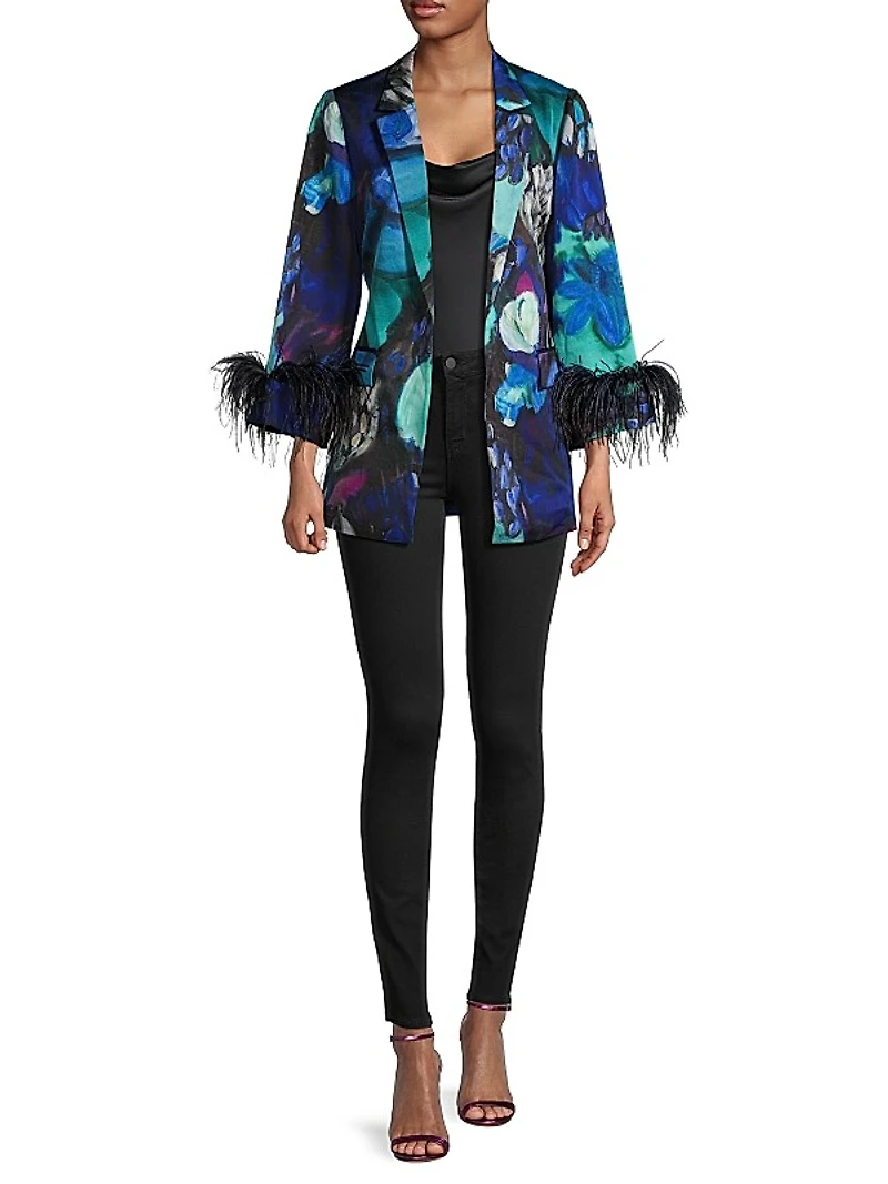 Lily Tie-Waist Floral Jacket
