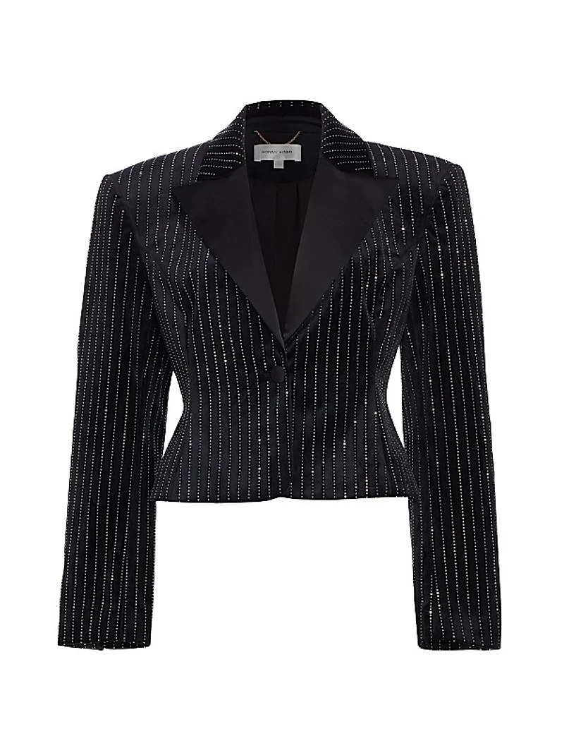 Branda Velvet & Crystal Jacket
