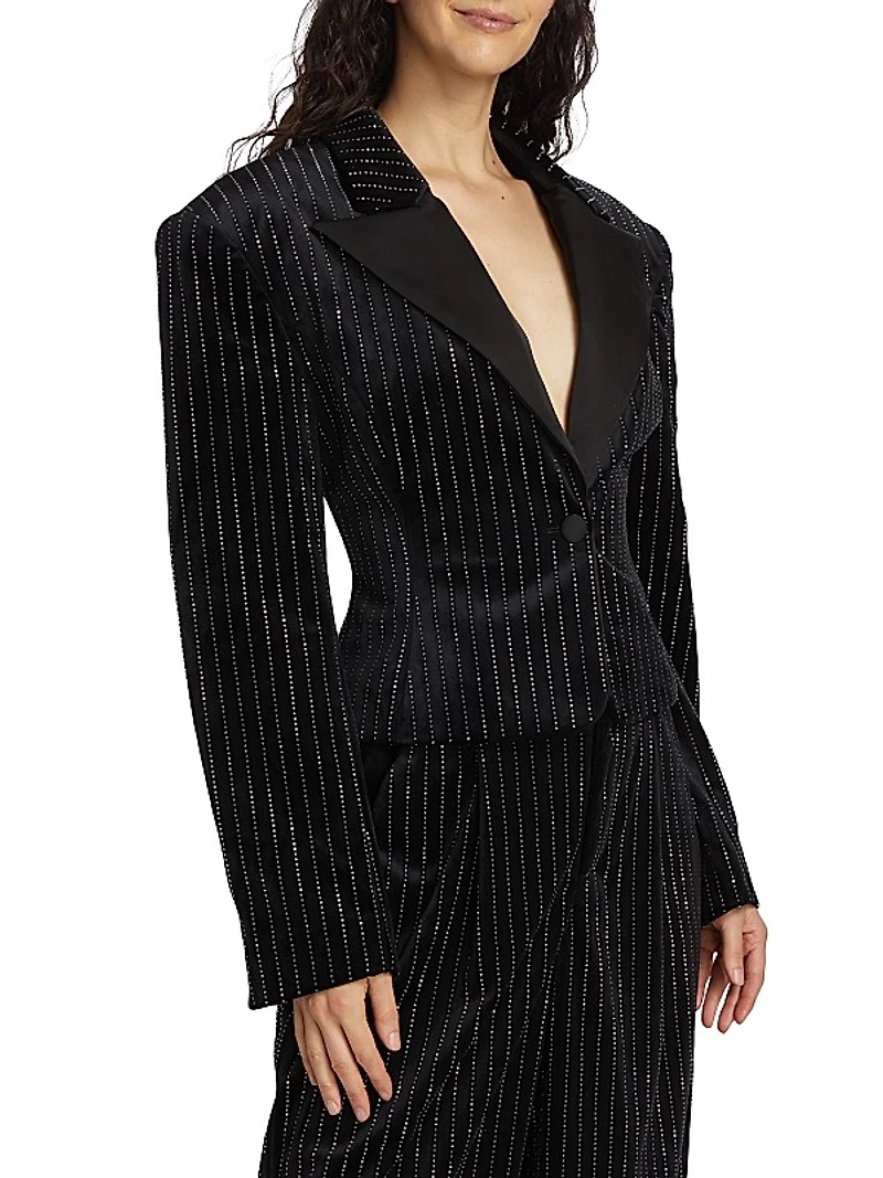 Branda Velvet & Crystal Jacket