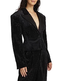 Branda Velvet & Crystal Jacket