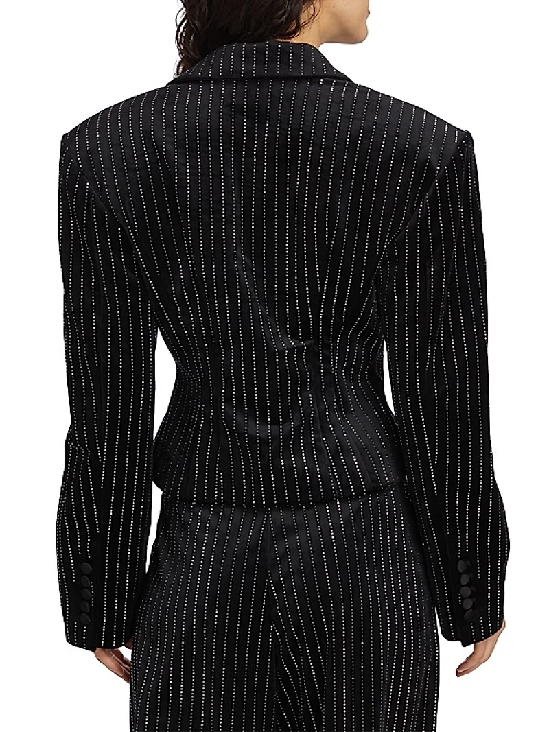 Branda Velvet & Crystal Jacket