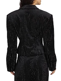 Branda Velvet & Crystal Jacket