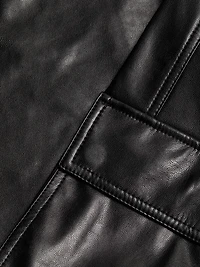 Sofia Vegan Leather Cargo Pants