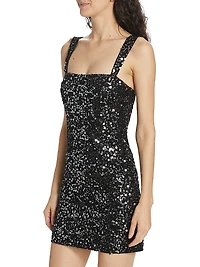 Benson Sequined Minidress