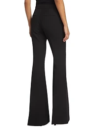 Anders Crepe Flared Pants