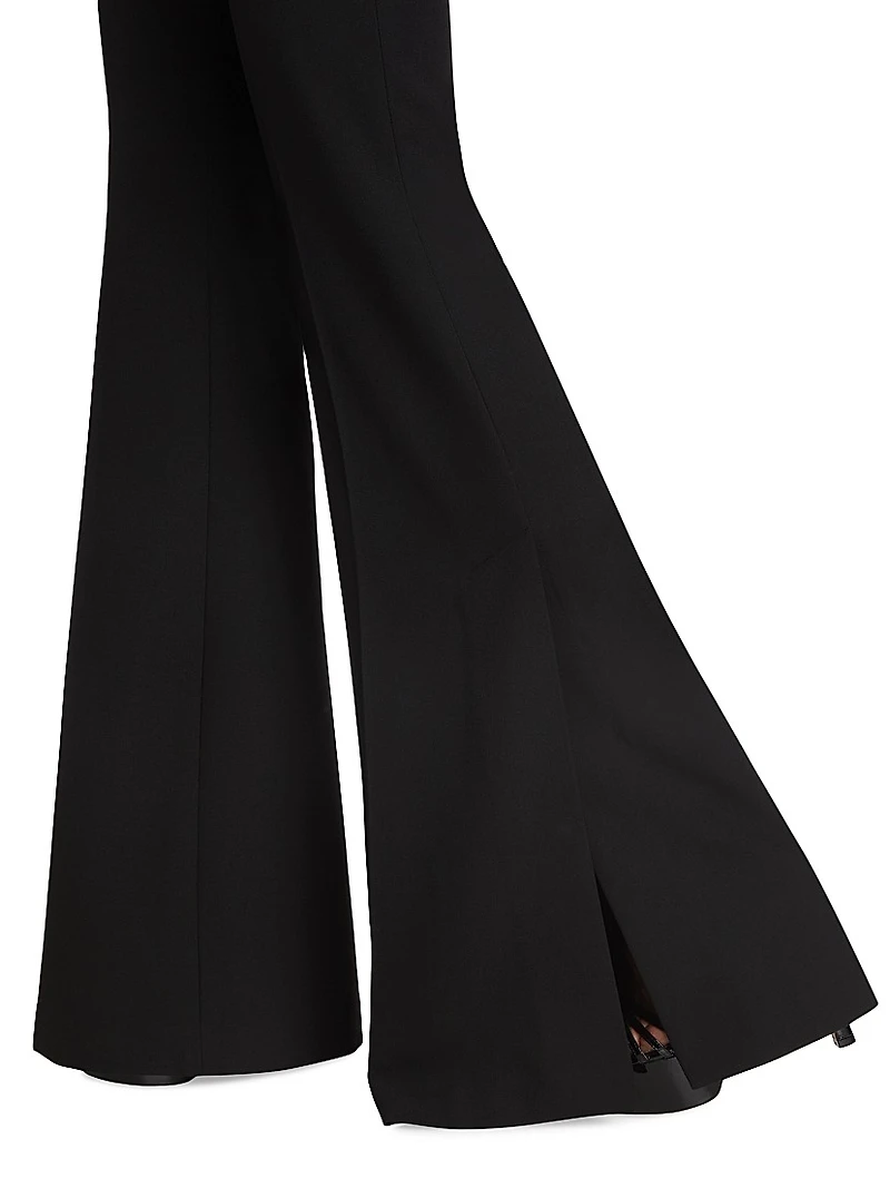 Anders Crepe Flared Pants