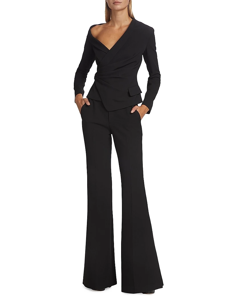 Anders Crepe Flared Pants