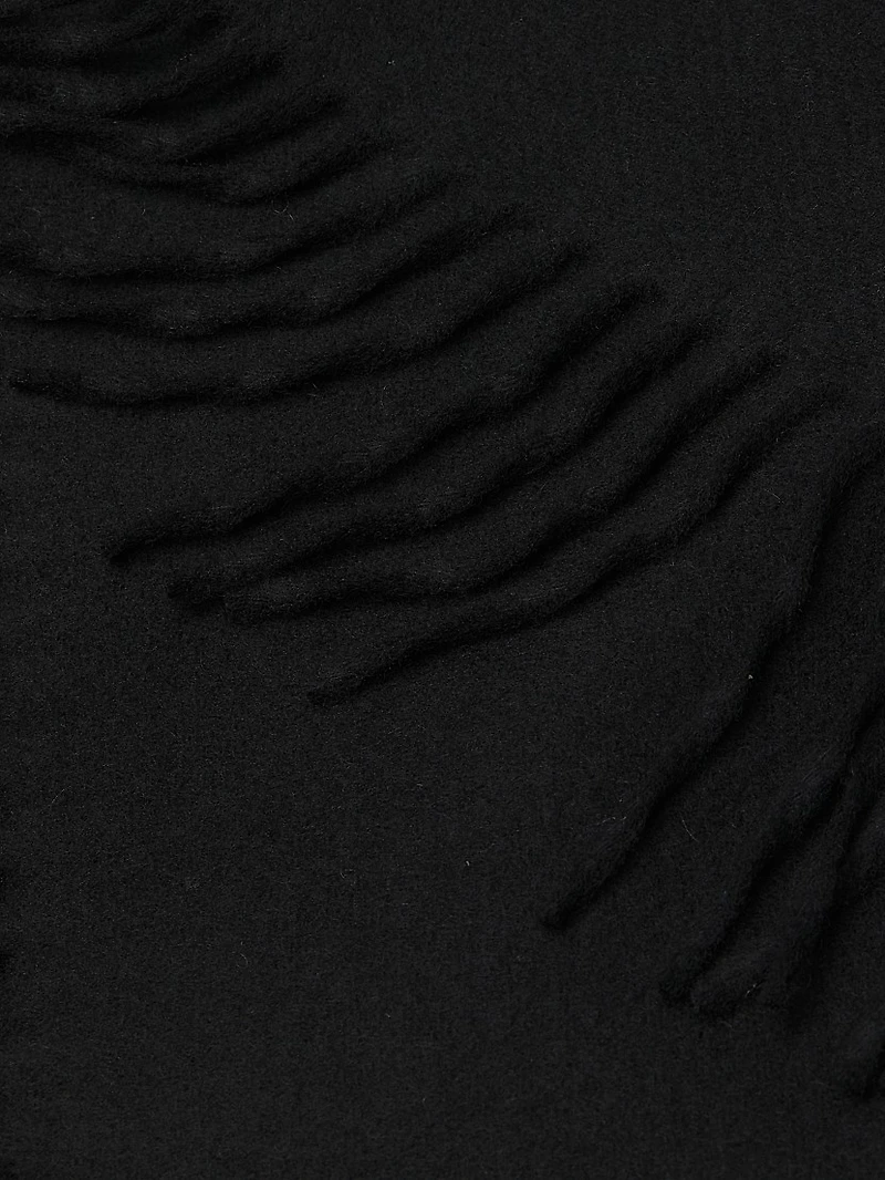 Double-Face Wool-Cashmere Cape