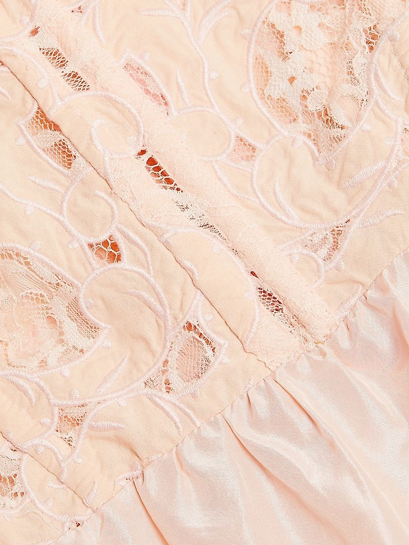 Evita Embroidered Corset Dress