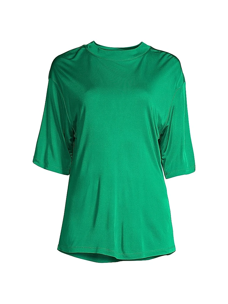 Aphrodite Silk-Blend Tee