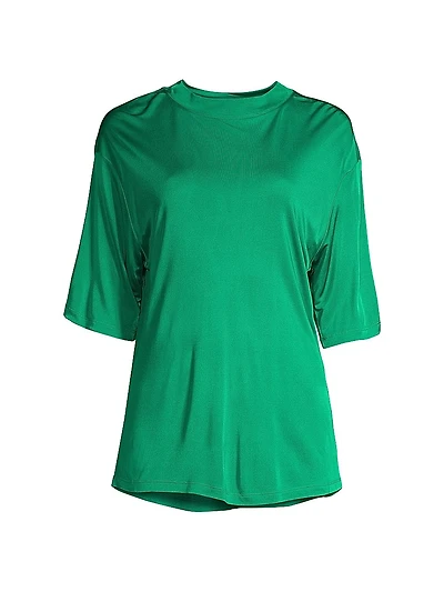 Aphrodite Silk-Blend Tee