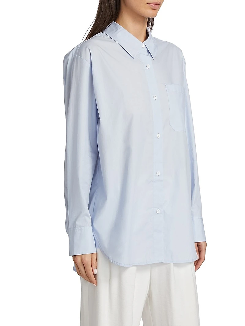 Boyfriend Cotton Shirt