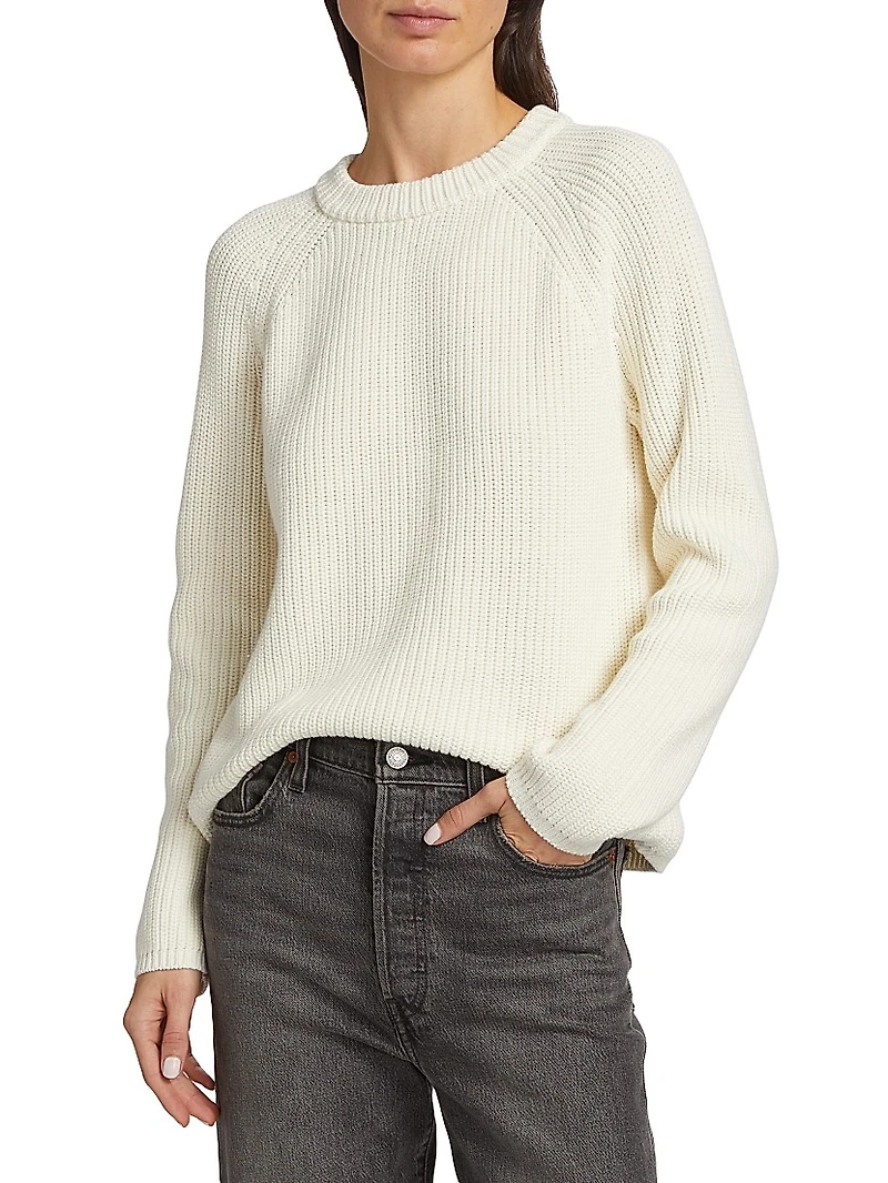 Fisherman Cotton Sweater