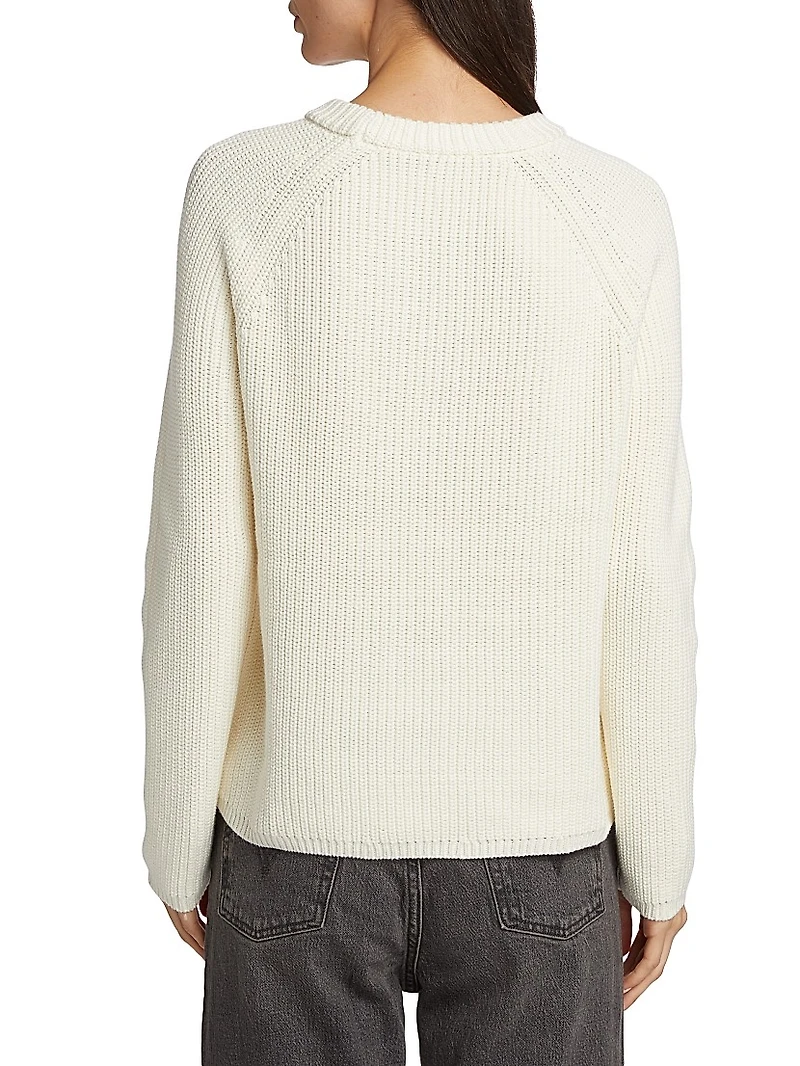 Fisherman Cotton Sweater