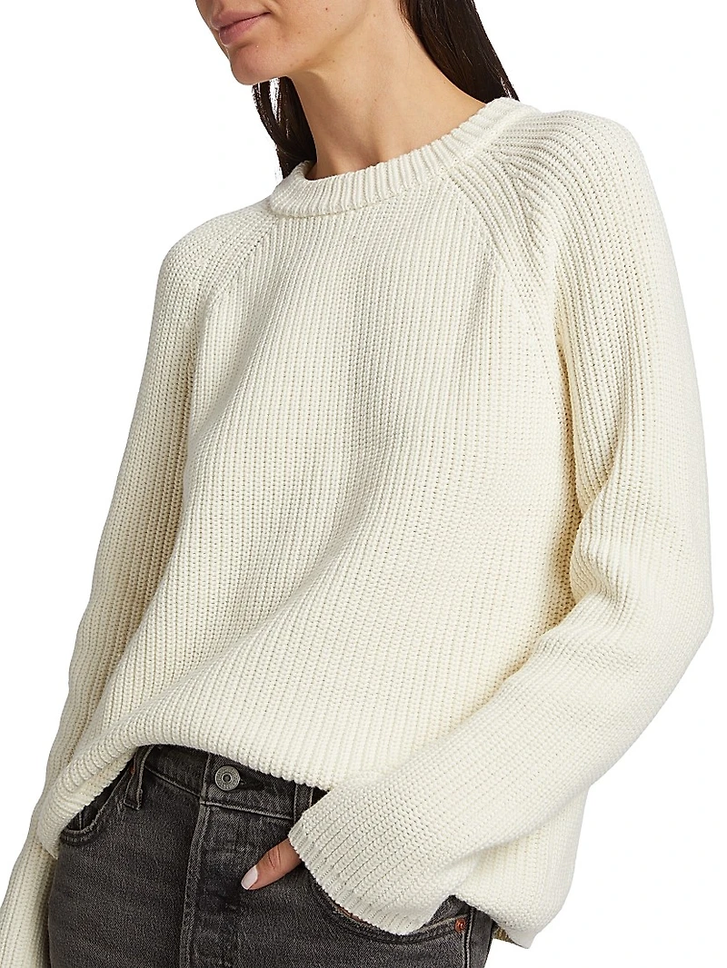 Fisherman Cotton Sweater