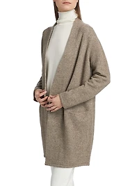 Merino Wool-Blend Sweater Coat