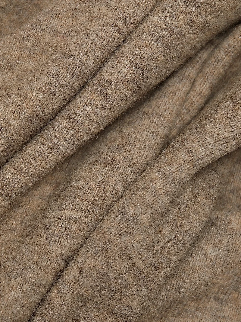 Merino Wool-Blend Sweater Coat