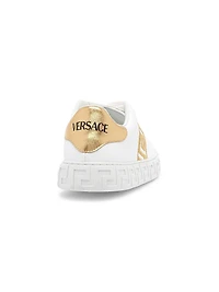 Embroidered Low-Top Sneakers