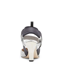 Colibri 85MM Crystal-Embellished Slingback Pumps