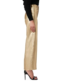 The Mia Metallic Ankle Jeans