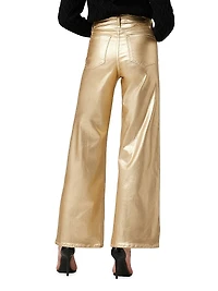 The Mia Metallic Ankle Jeans