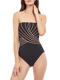 Embrace Strapless One-Piece Swimsuit