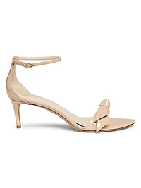 Clarita Double 60MM Patent Leather Sandals